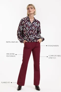 Studio Anneloes Flair bonded trousers -