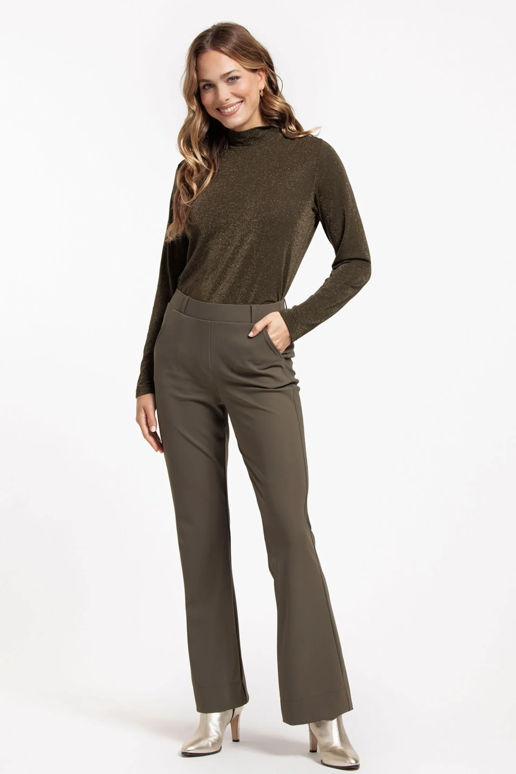 Studio Anneloes Flair bonded trousers -