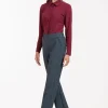 Studio Anneloes Flair LONG bnd dnm tweed trousers -
