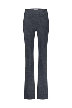 Studio Anneloes Flair LONG bnd dnm tweed trousers -