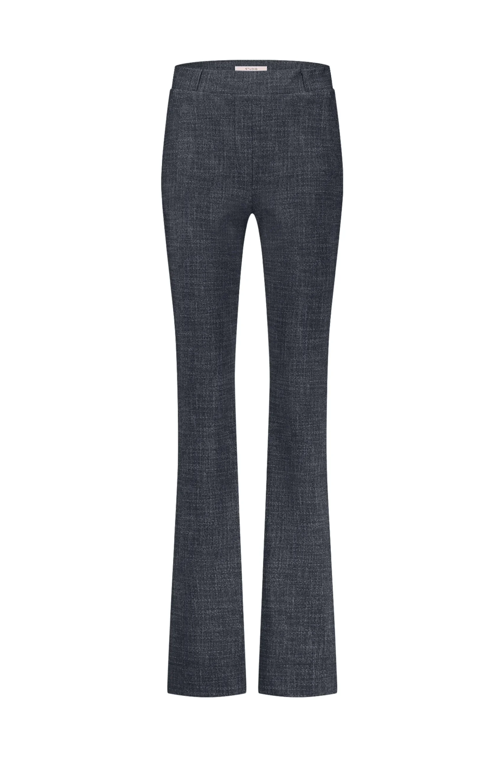 Studio Anneloes Flair LONG bnd dnm tweed trousers -