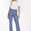 Studio Anneloes Flair LONG pinstripe trousers -