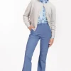 Studio Anneloes Flair pinstripe trousers -