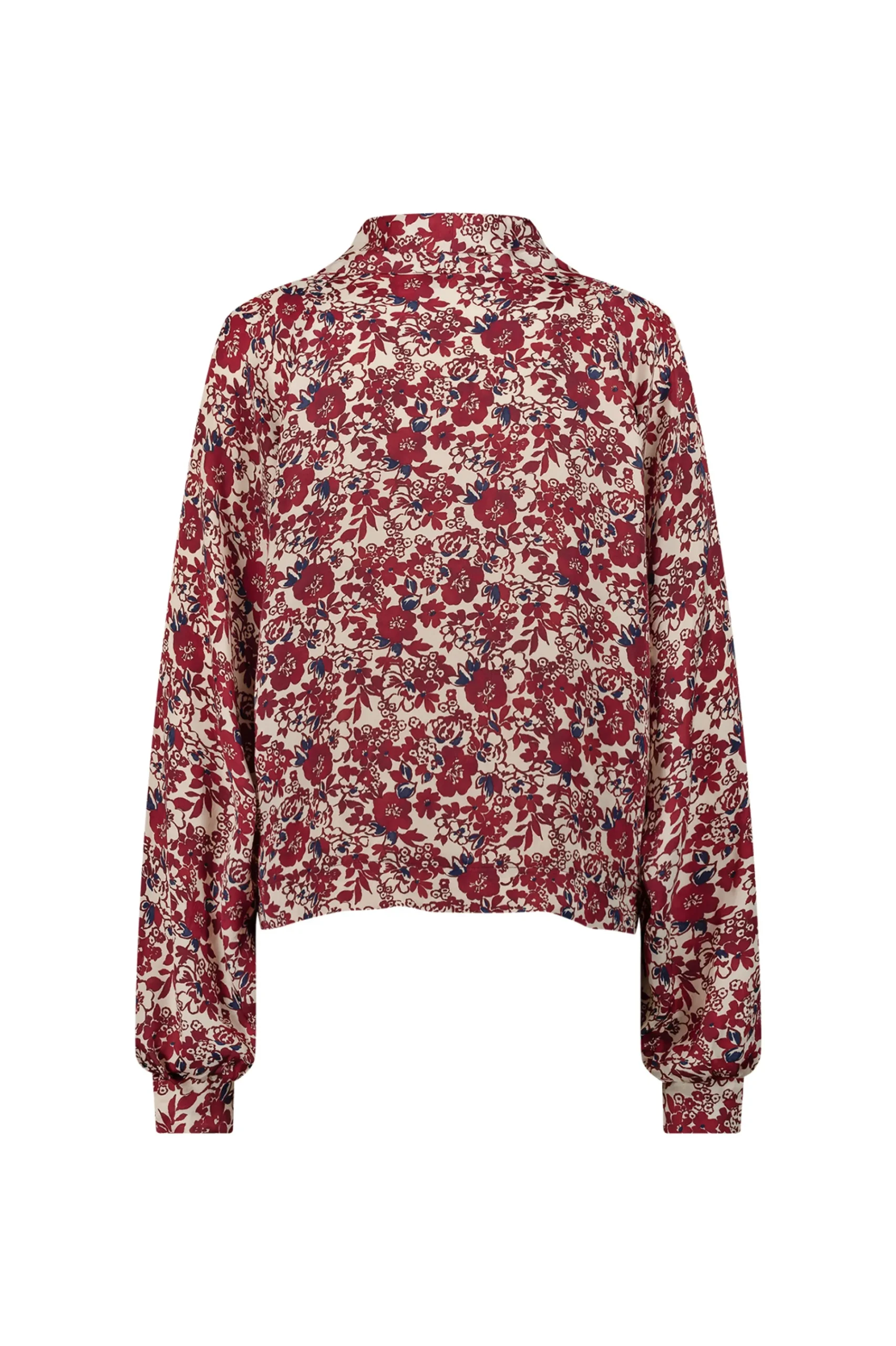 Studio Anneloes Frances flower satin blouse -