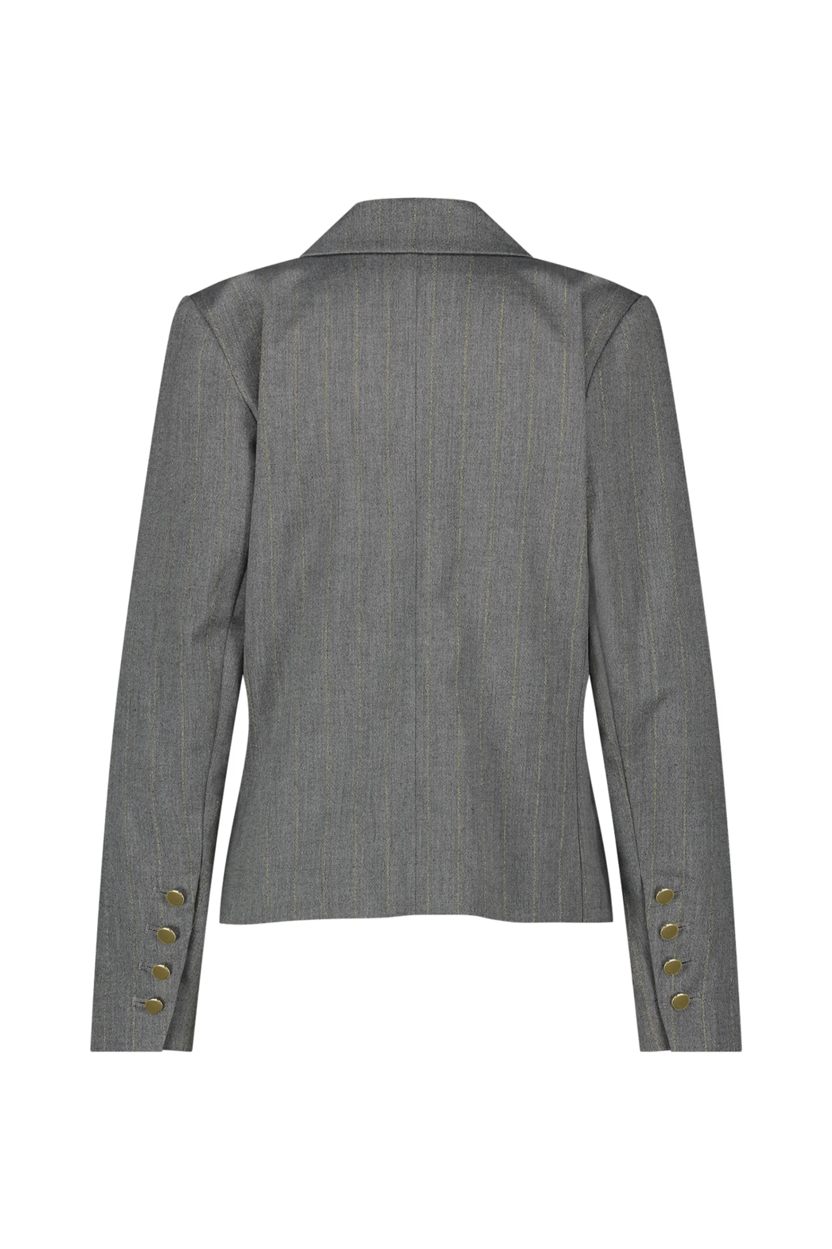Studio Anneloes Franky gold stripe blazer -