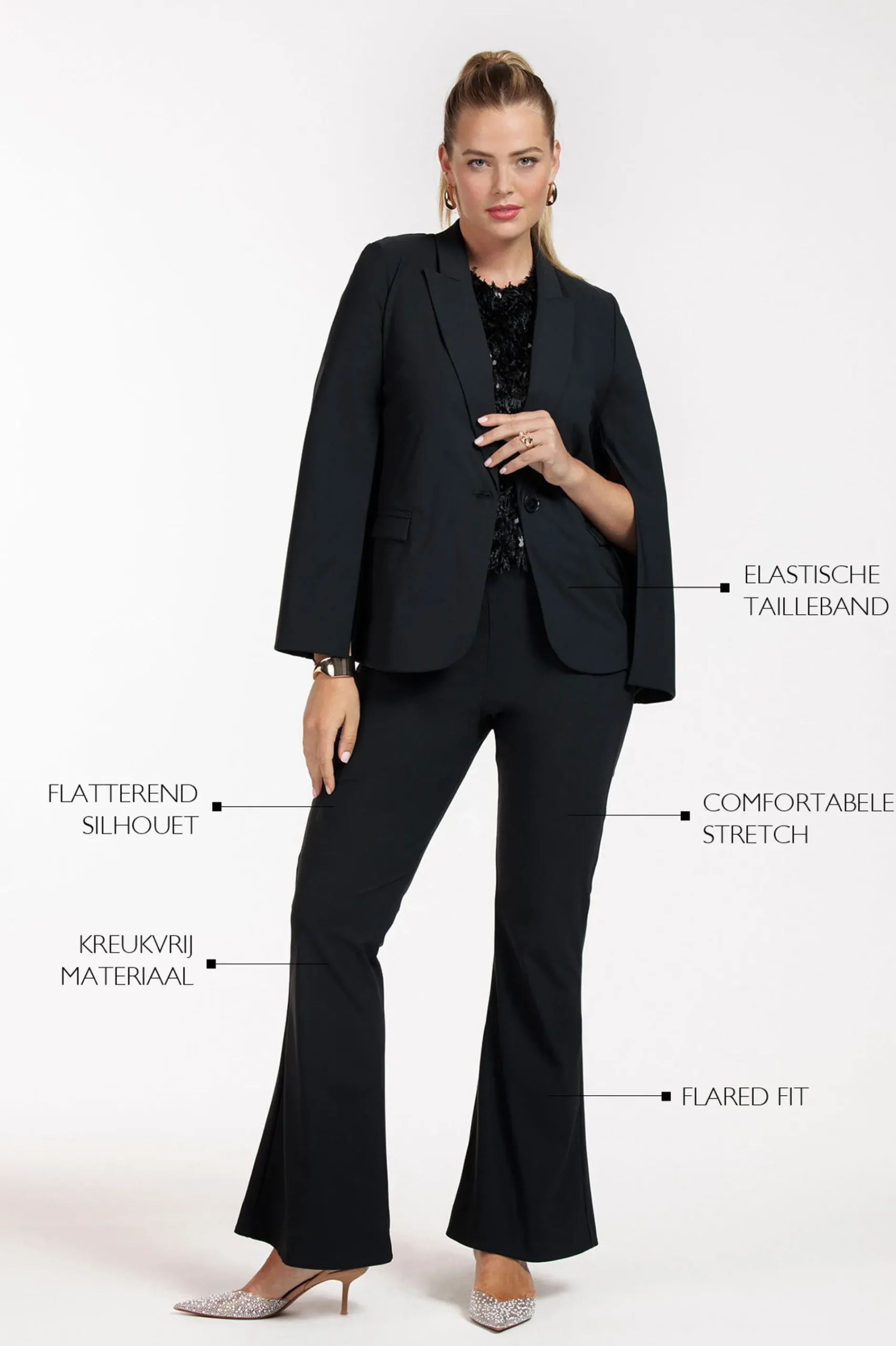 Studio Anneloes Ginger flair trousers -
