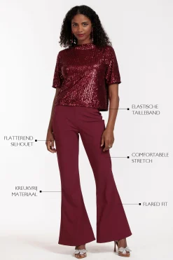 Studio Anneloes Ginger flair trousers -