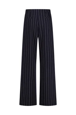 Studio Anneloes Holly gold pinstripe trousers -