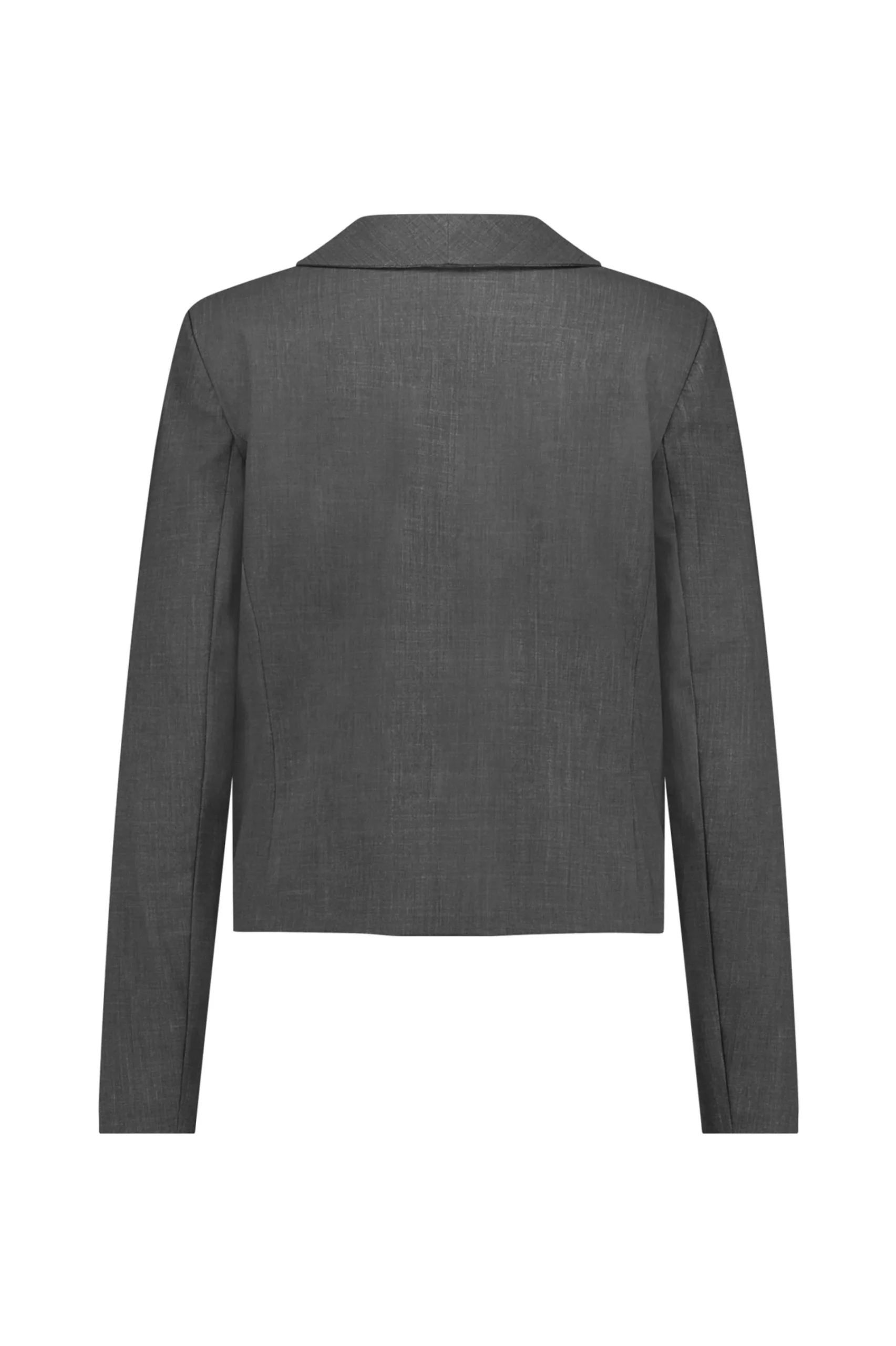 Studio Anneloes Idani grey melee blazer -