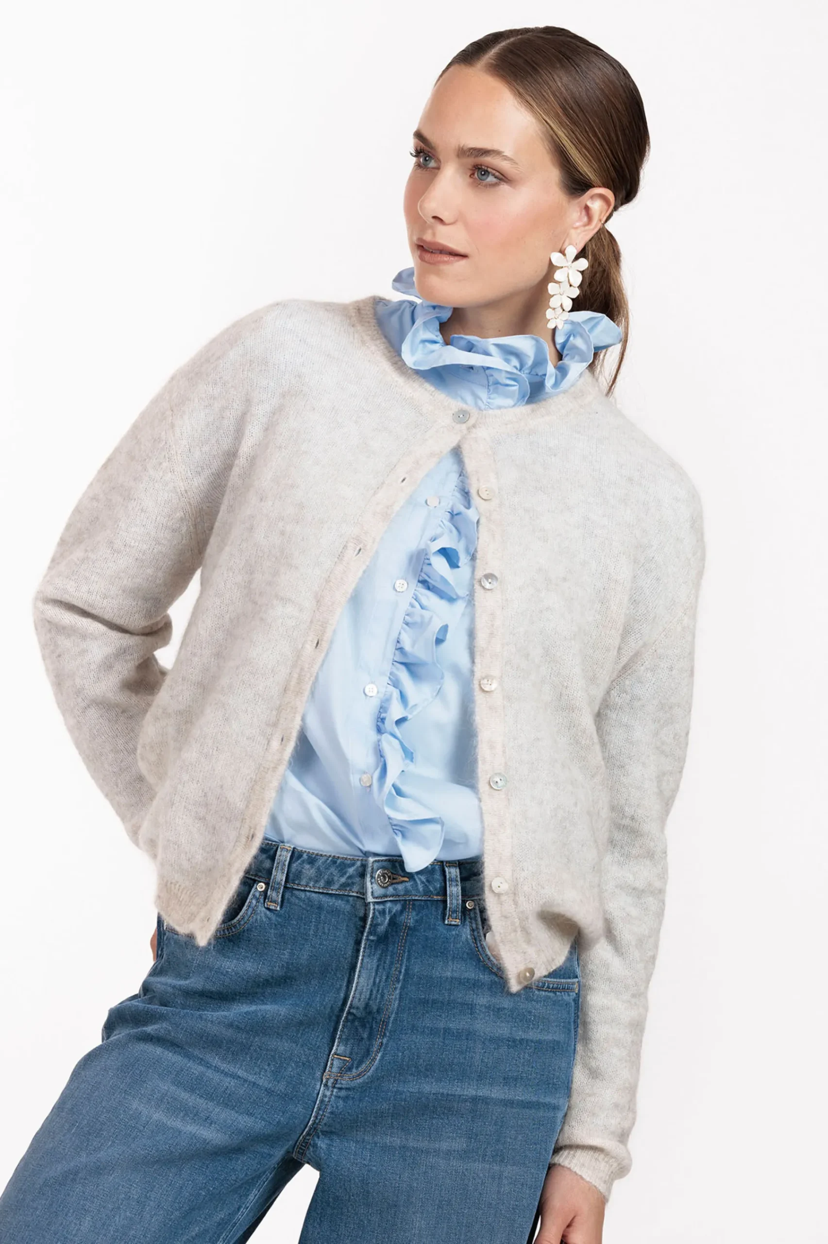Studio Anneloes Idette poplin blouse -