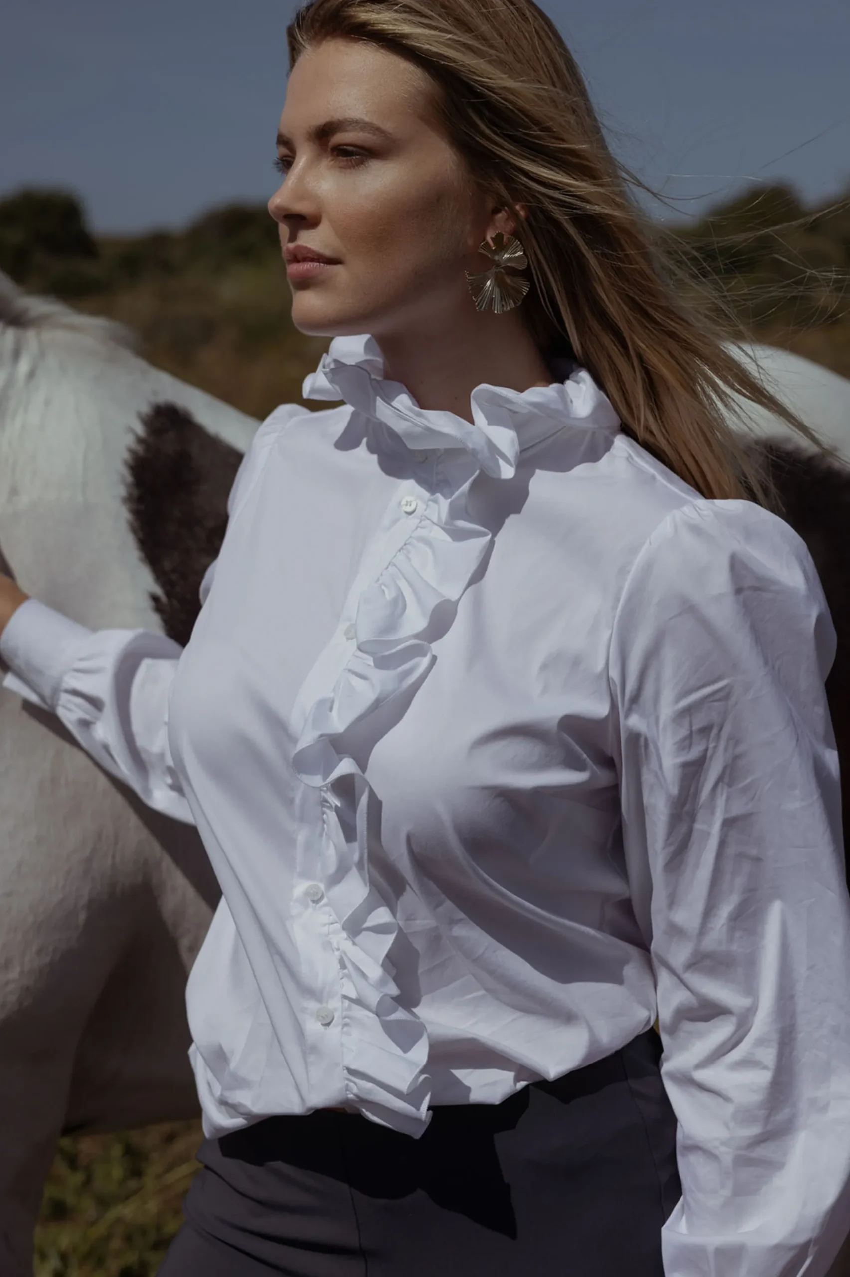 Studio Anneloes Idette poplin blouse -