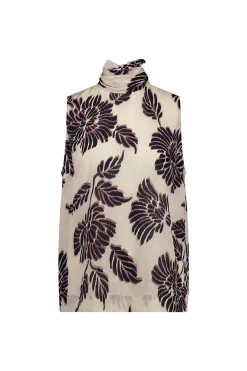 Studio Anneloes Ilsa flower crepe top -