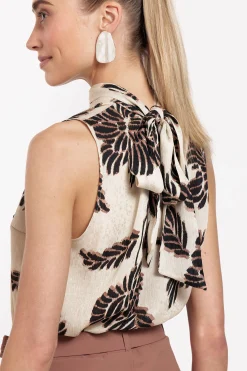 Studio Anneloes Ilsa flower crepe top -