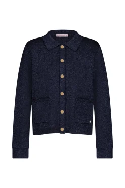 Studio Anneloes Imke lurex cardigan -