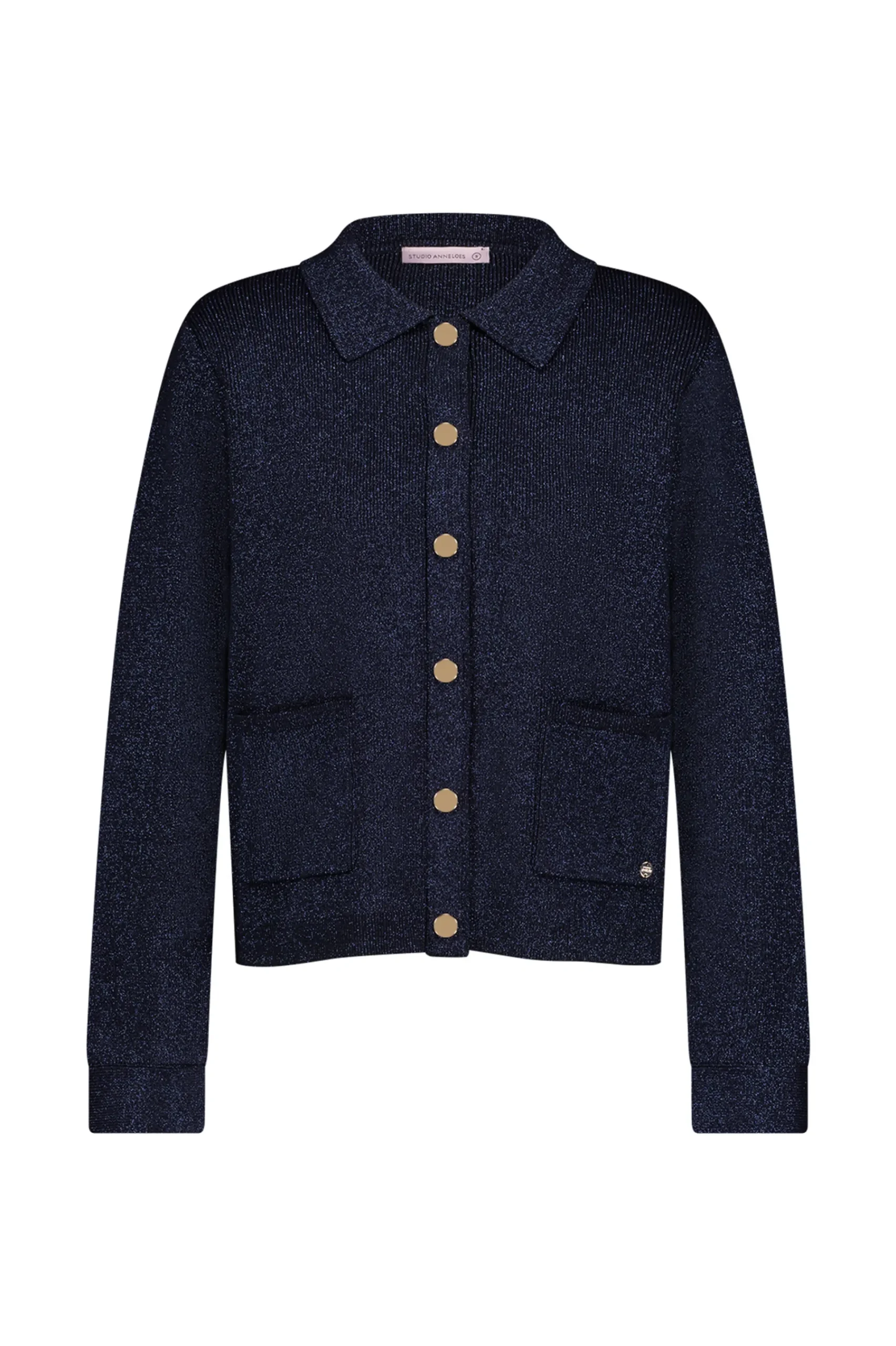 Studio Anneloes Imke lurex cardigan -