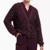 Studio Anneloes Iris chunky glitter cardigan -