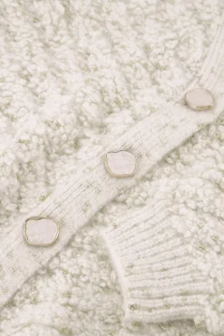 Studio Anneloes Iris chunky glitter cardigan -