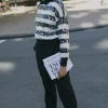 Studio Anneloes Ivory button trousers -