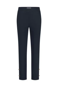 Studio Anneloes Ivory button trousers -