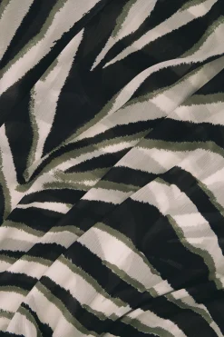 Studio Anneloes Izza zebra crepe top -
