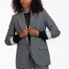 Studio Anneloes Jeni grey melee blazer -