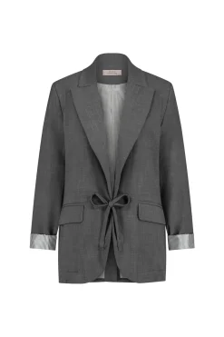 Studio Anneloes Jeni grey melee blazer -