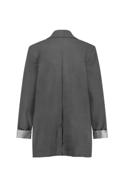 Studio Anneloes Jeni grey melee blazer -