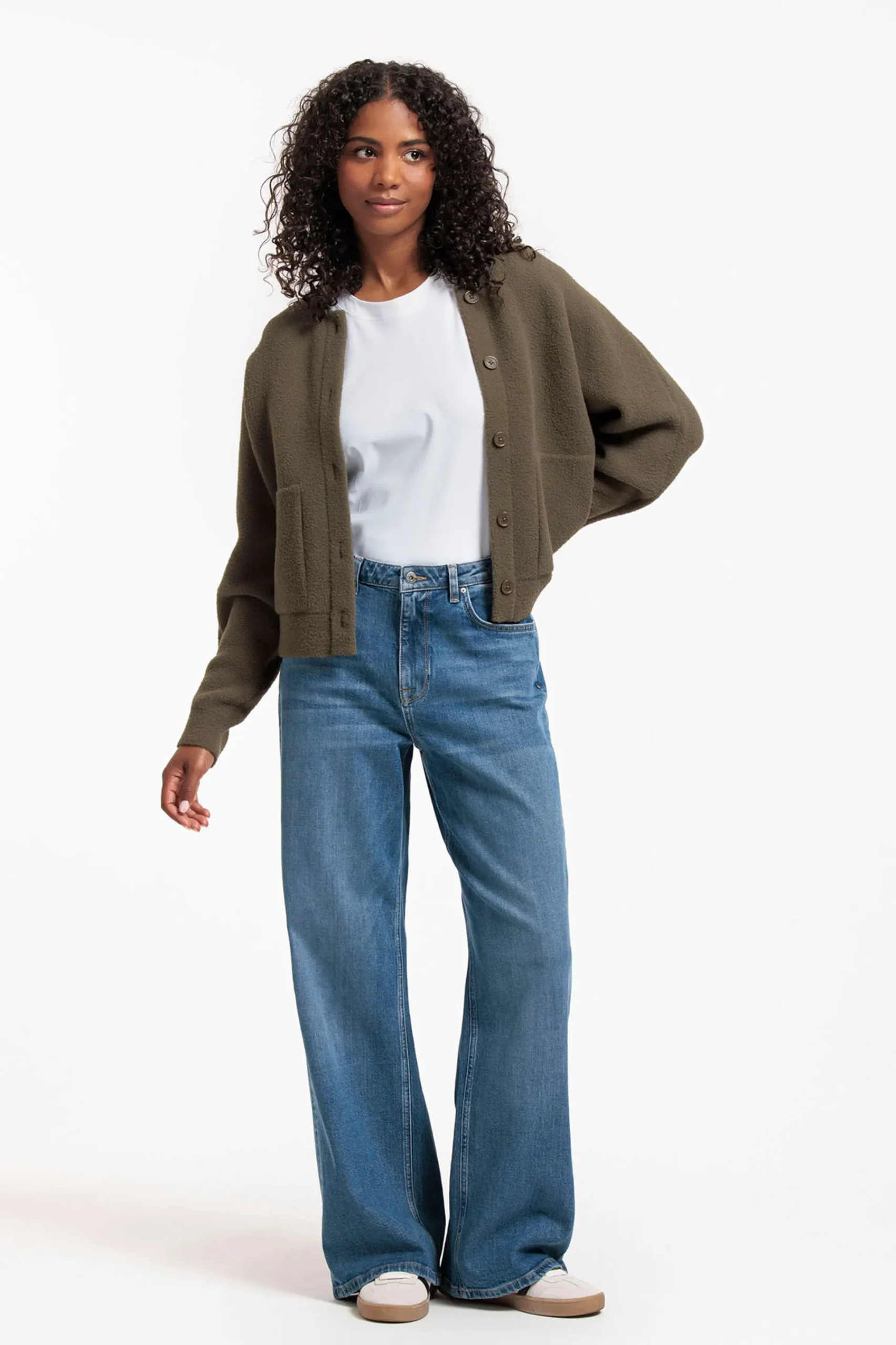 Studio Anneloes Jet hairy bomber -