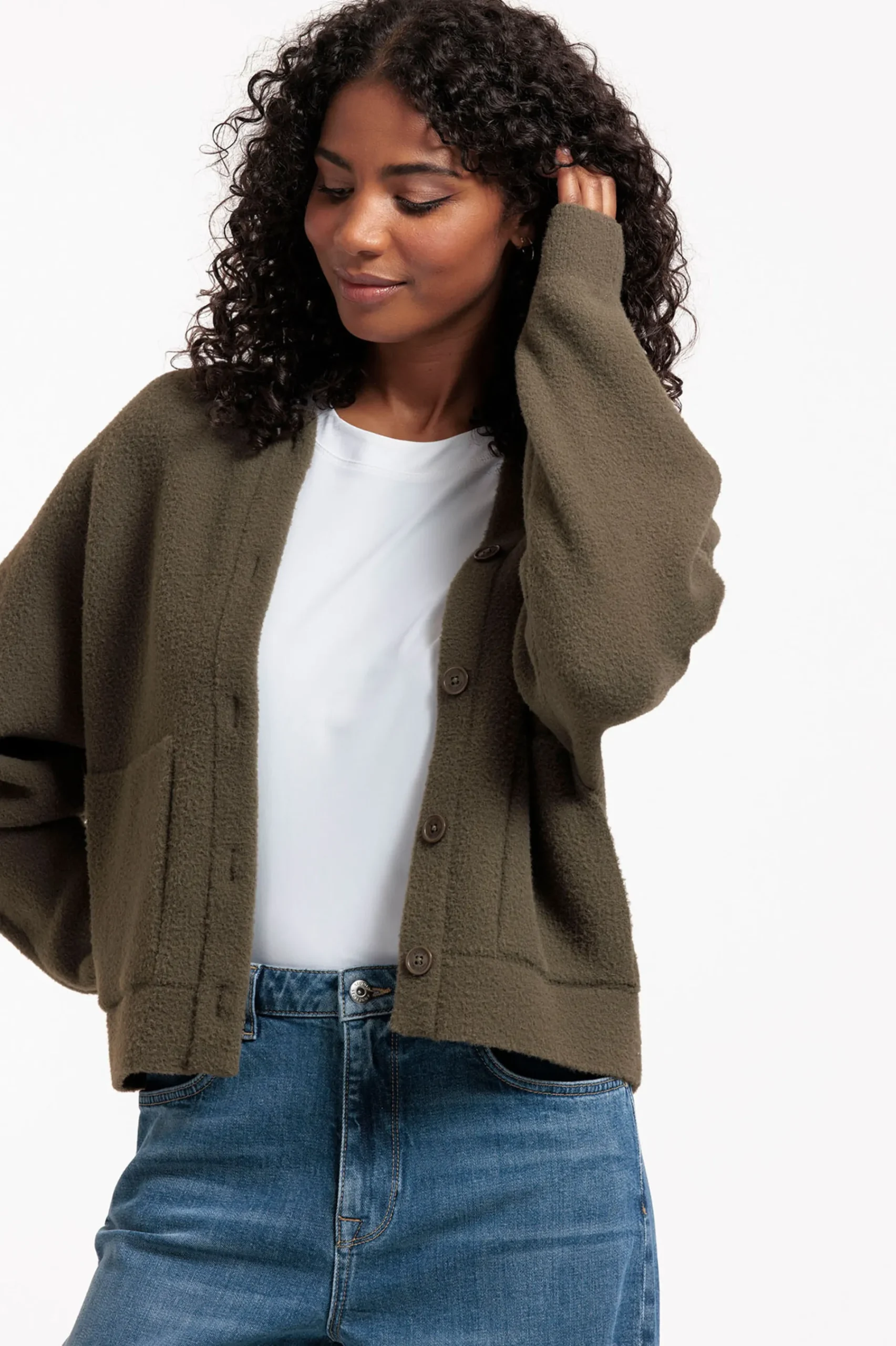 Studio Anneloes Jet hairy bomber -