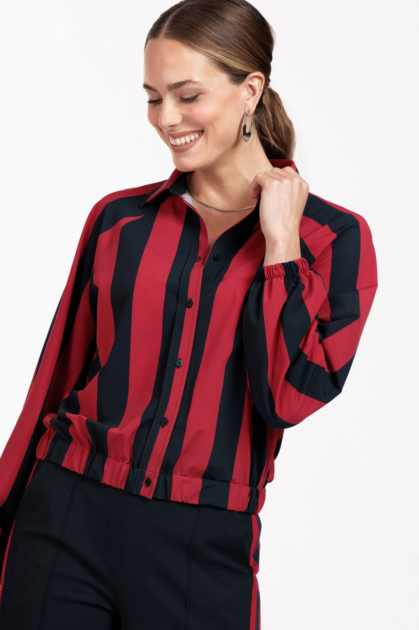 Studio Anneloes Johni stripe blouse -