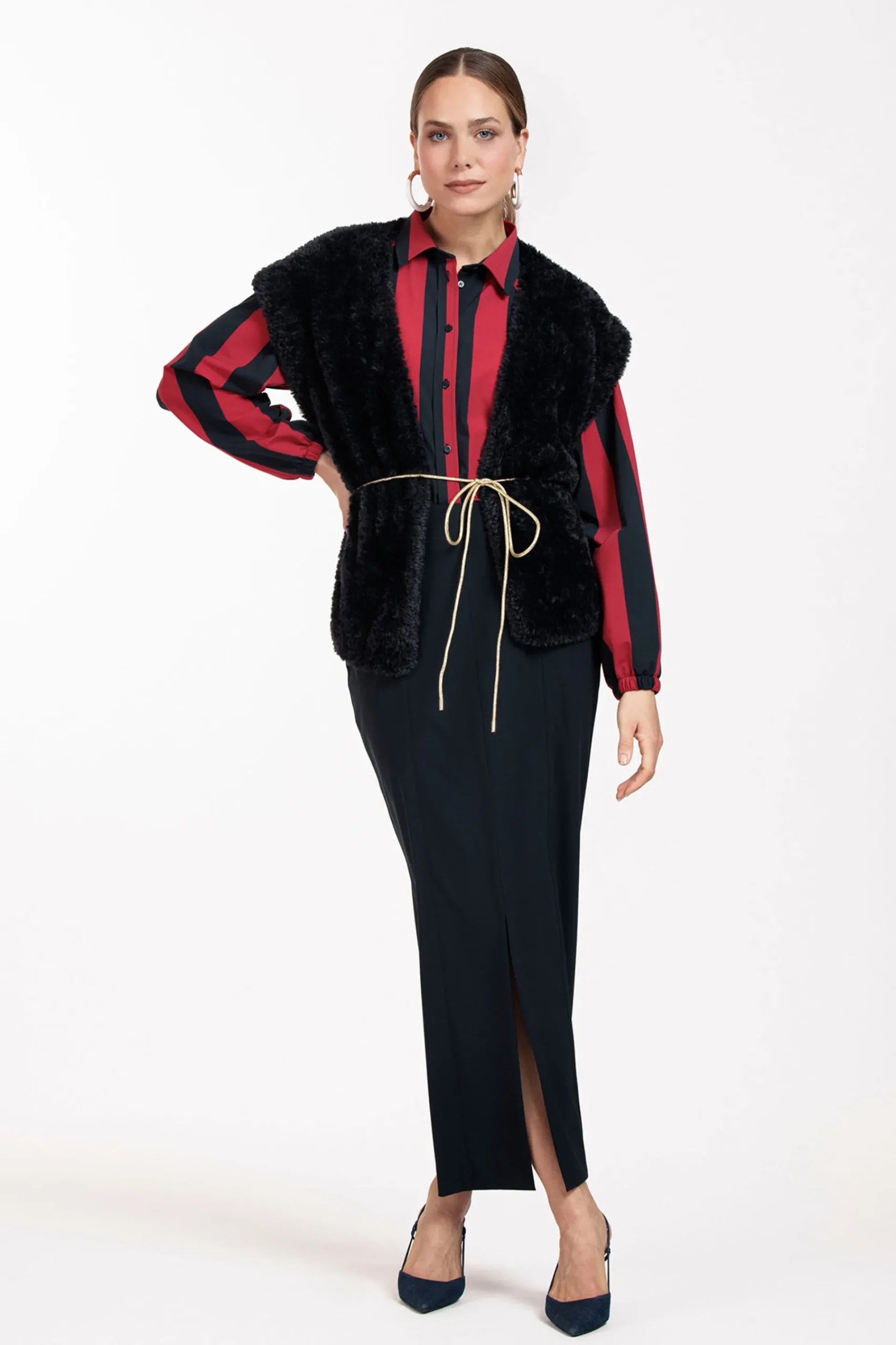 Studio Anneloes Johni stripe blouse -