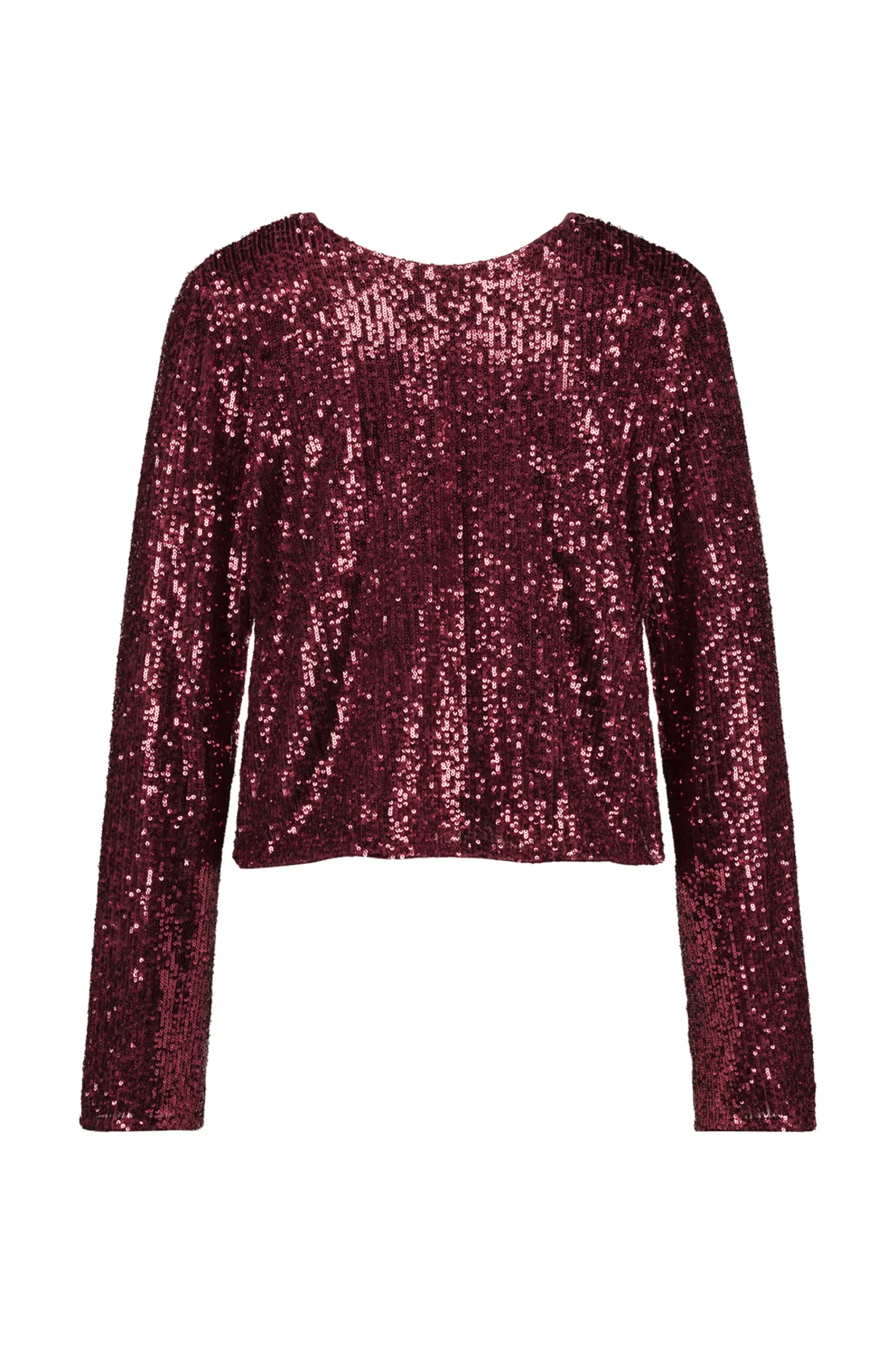 Studio Anneloes Julia 2way sequins top -