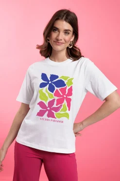 Studio Anneloes Klaasje floral tshirt -