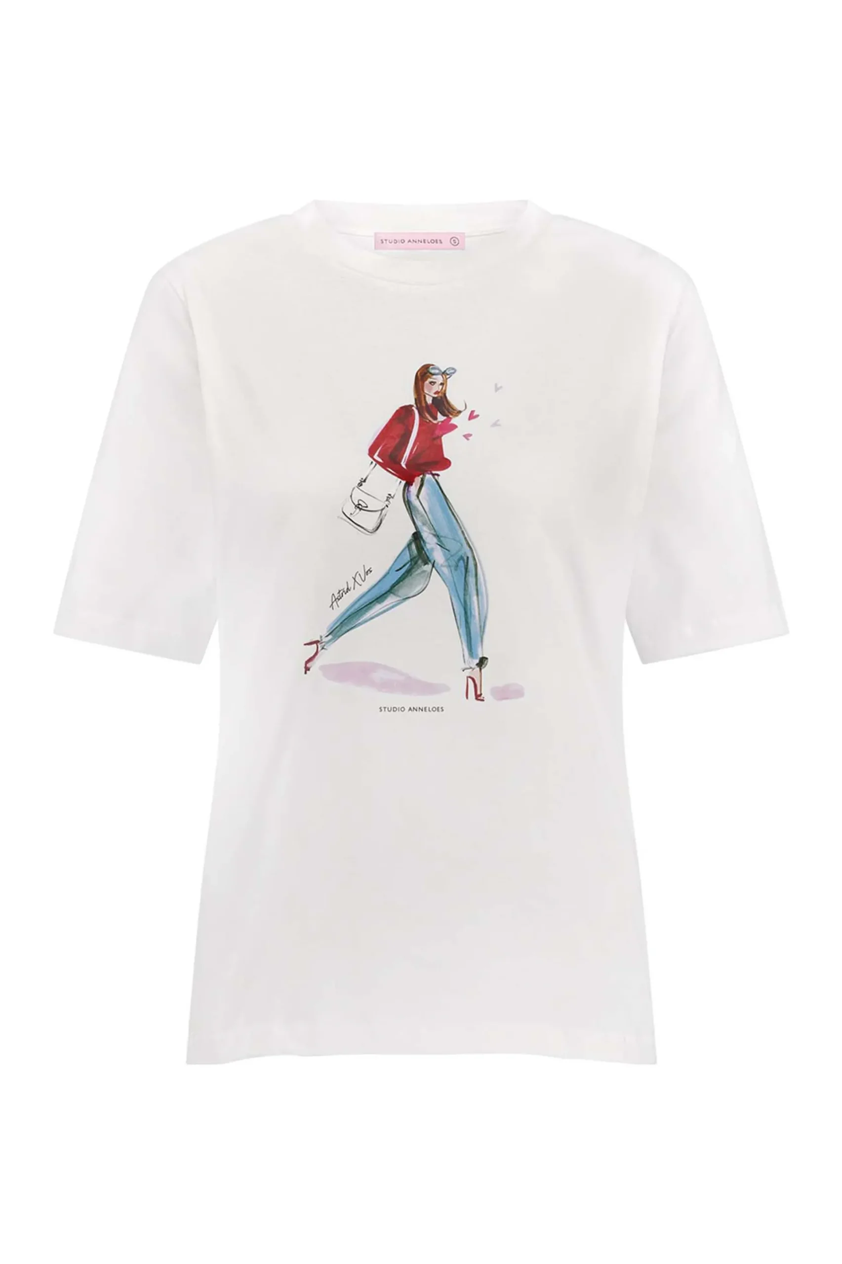Studio Anneloes Klaasje print tshirt -