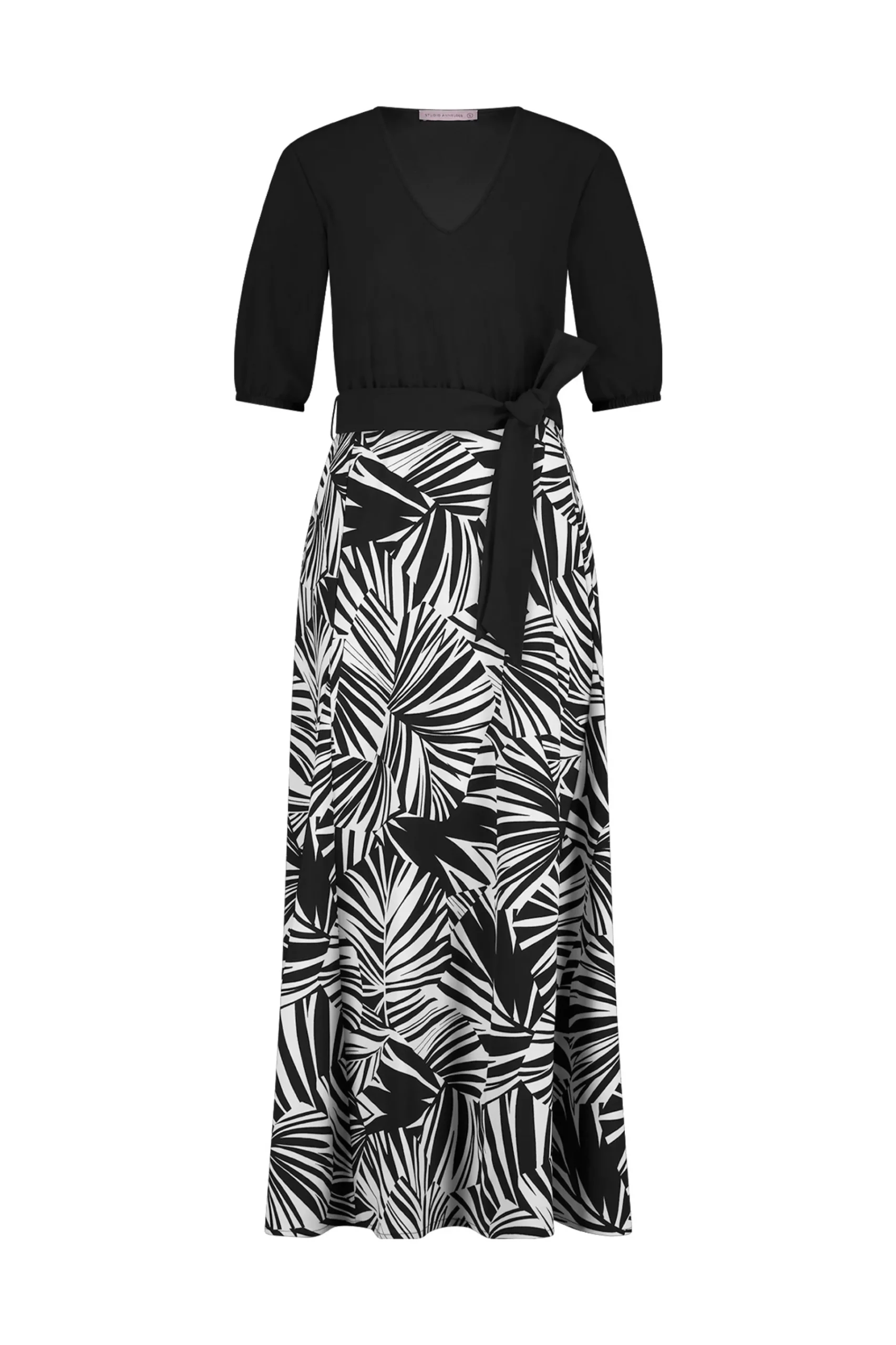 Studio Anneloes Kristie palm dress -