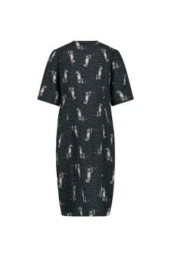 Studio Anneloes Lara dot panther dress -