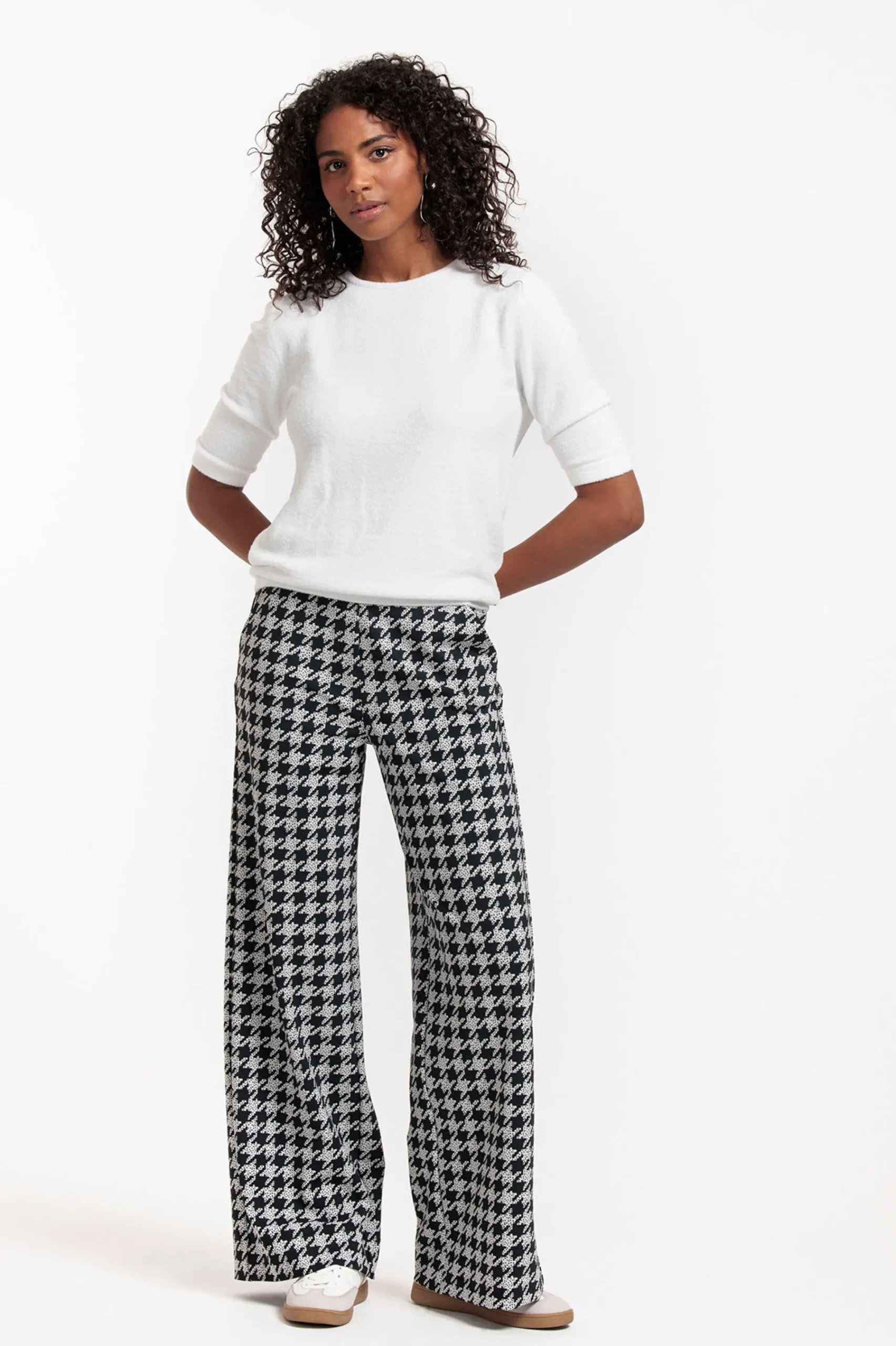 Studio Anneloes Lexie bonded PDP trousers -