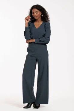Studio Anneloes Lexie bonded trousers -