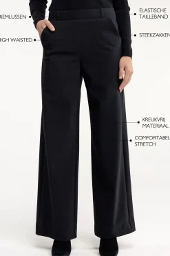 Studio Anneloes Lexie bonded trousers -