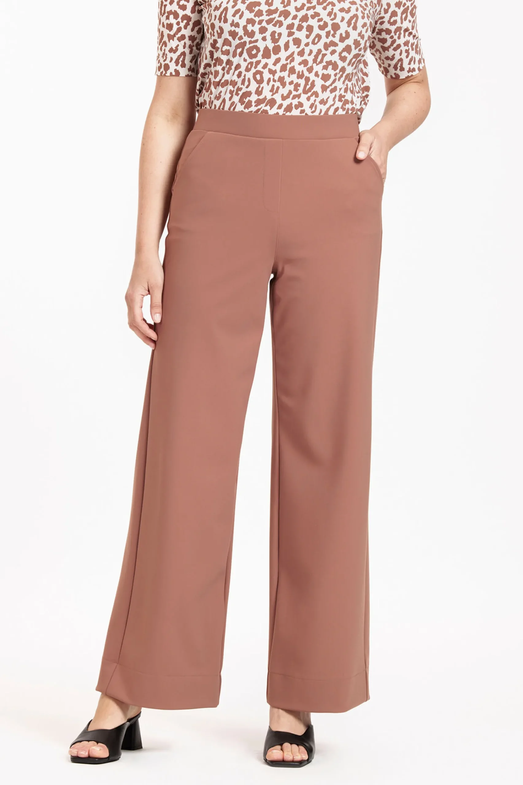 Studio Anneloes Lexie bonded trousers -