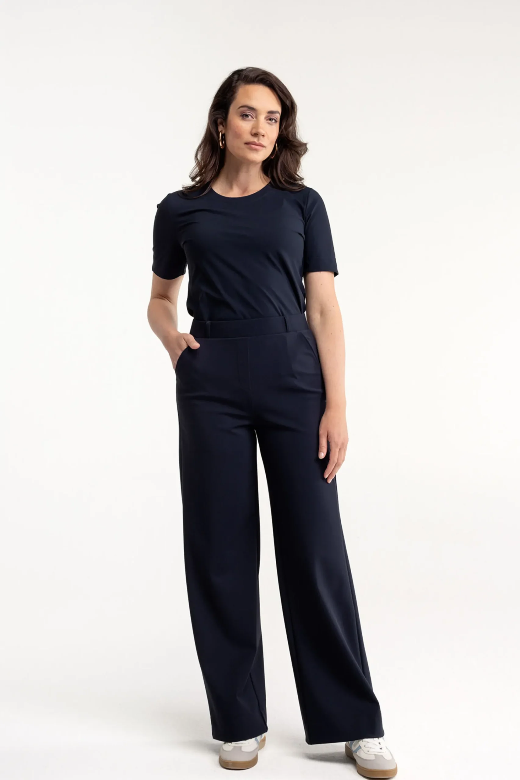 Studio Anneloes Lexie bonded trousers -