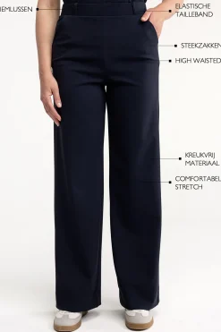 Studio Anneloes Lexie bonded trousers -