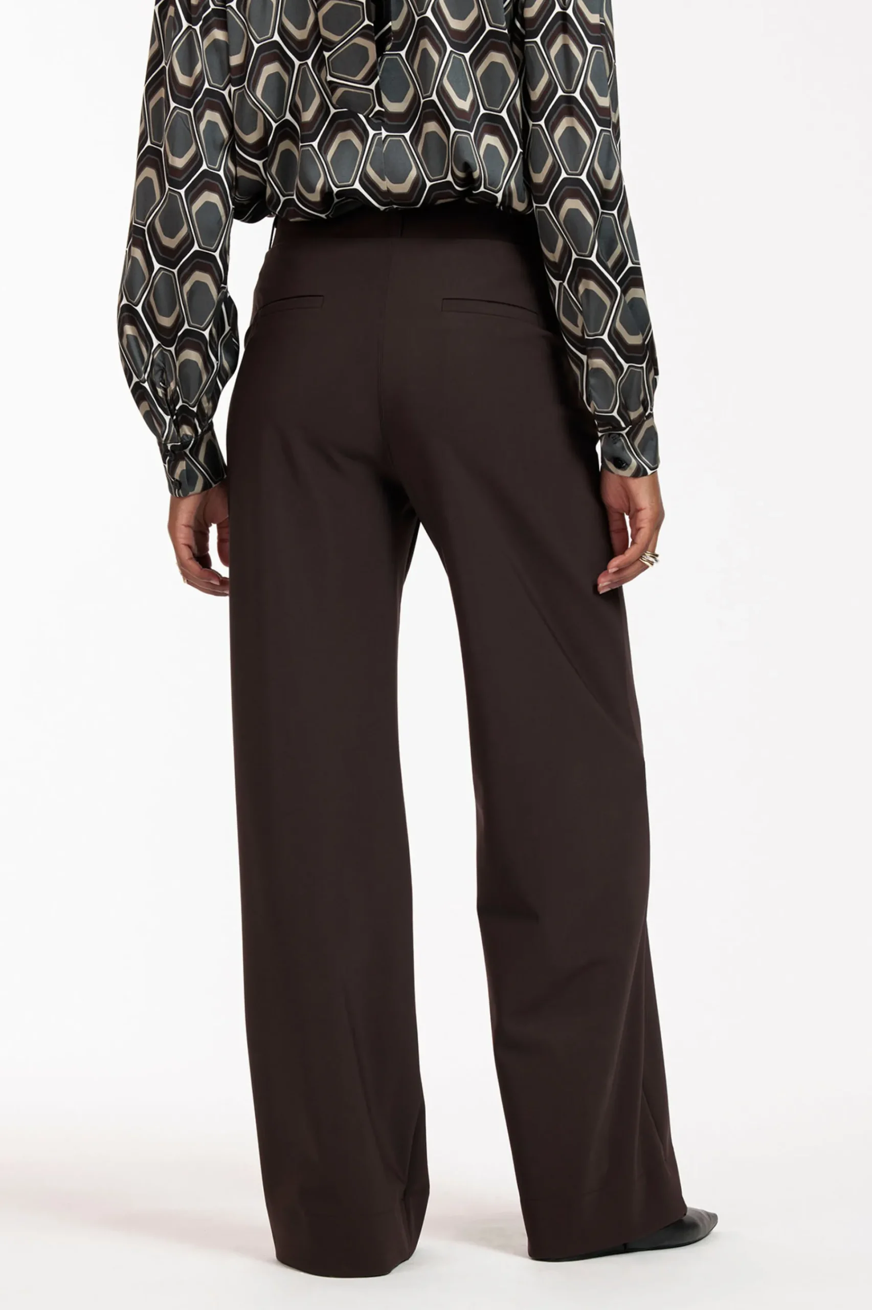 Studio Anneloes Lexie bonded trousers -