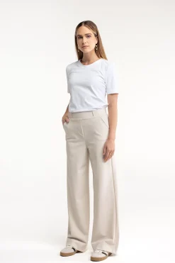 Studio Anneloes Lexie bonded trousers -