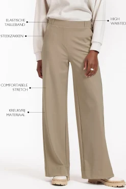 Studio Anneloes Lexie bonded trousers -