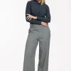 Studio Anneloes Lexie gold stripe trousers -