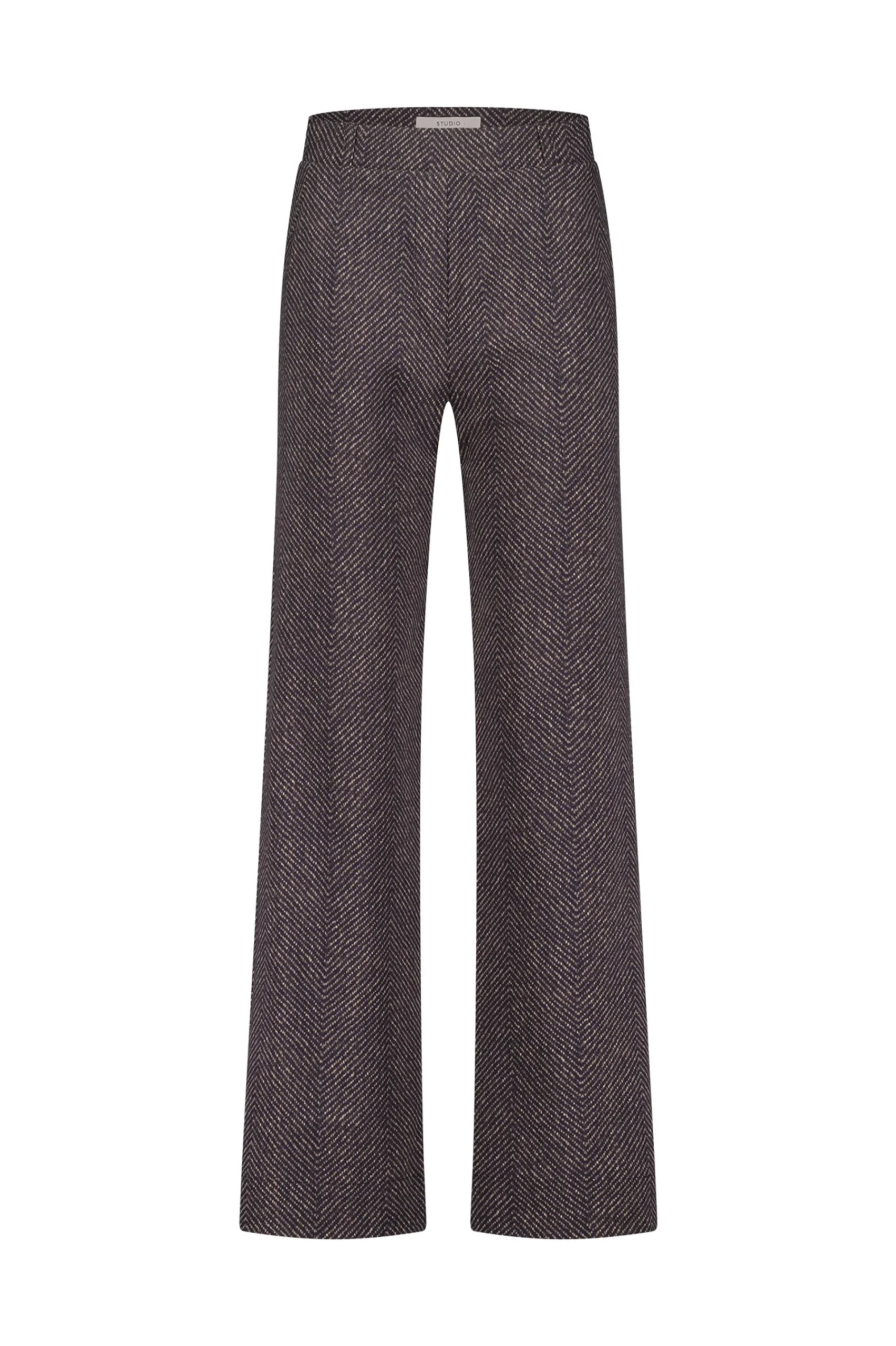 Studio Anneloes Lexie herringbone trousers -