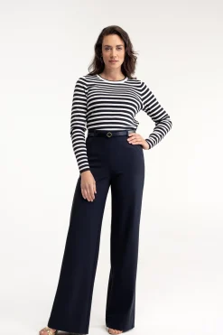 Studio Anneloes Lexie LONG bonded trousers -