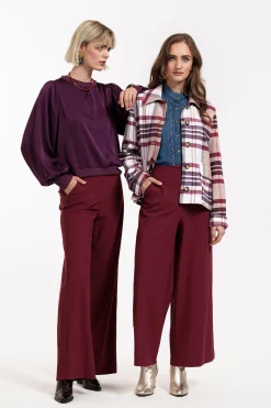 Studio Anneloes Lexie LONG bonded trousers -