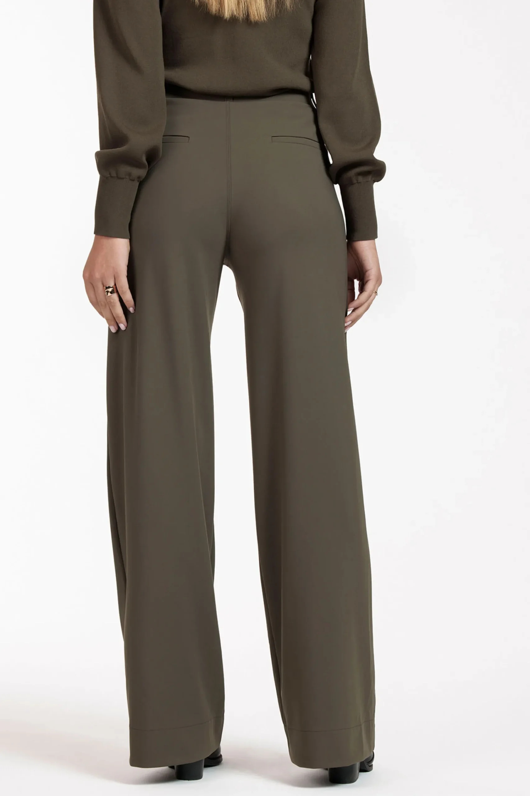 Studio Anneloes Lexie LONG bonded trousers -